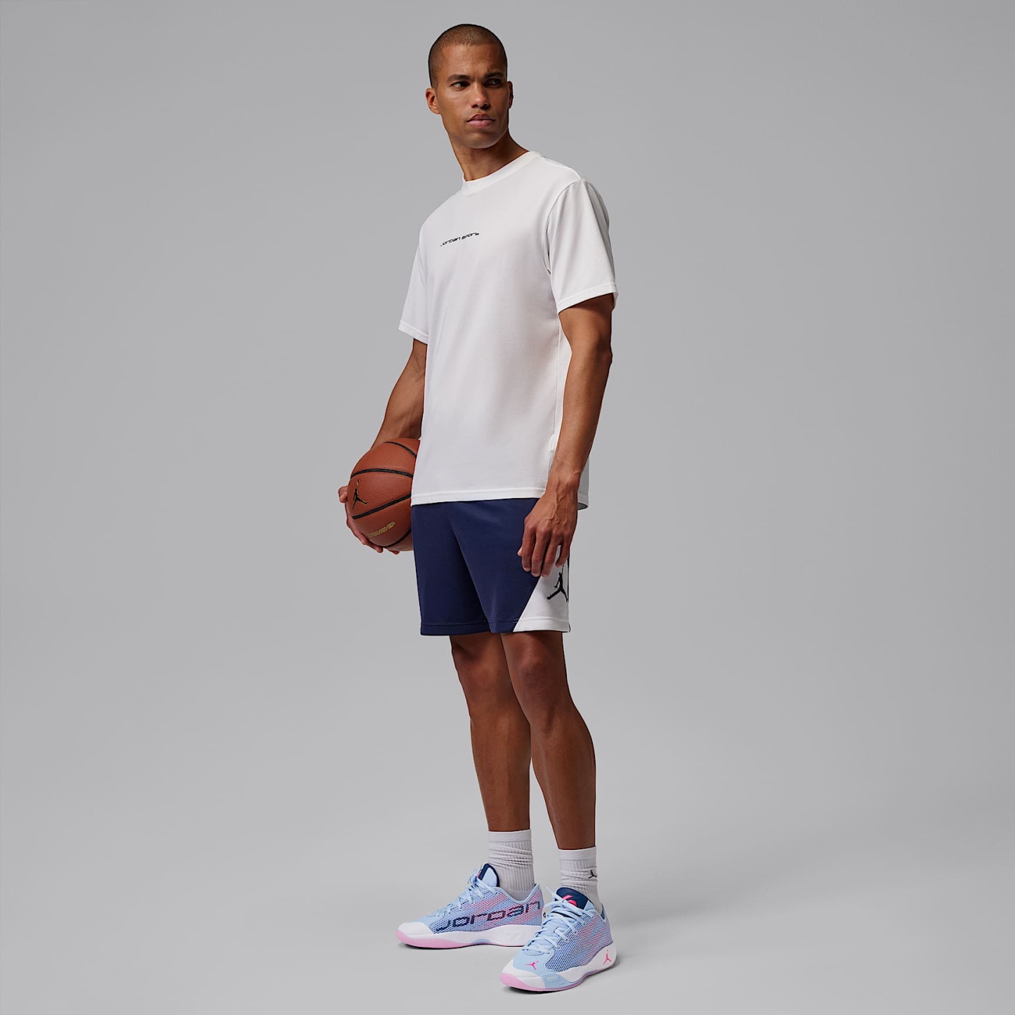 Luka 77 Basketballschuh – Light Marine/Blue Void/Weiß/Hyper Pink