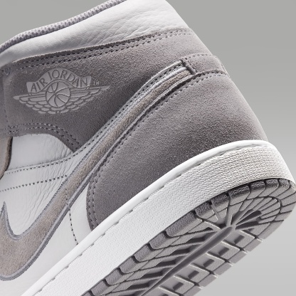 Air Jordan 1 Mid SE Schuh (Herren) – Summit White/Wolf Grey/Pure Platinum