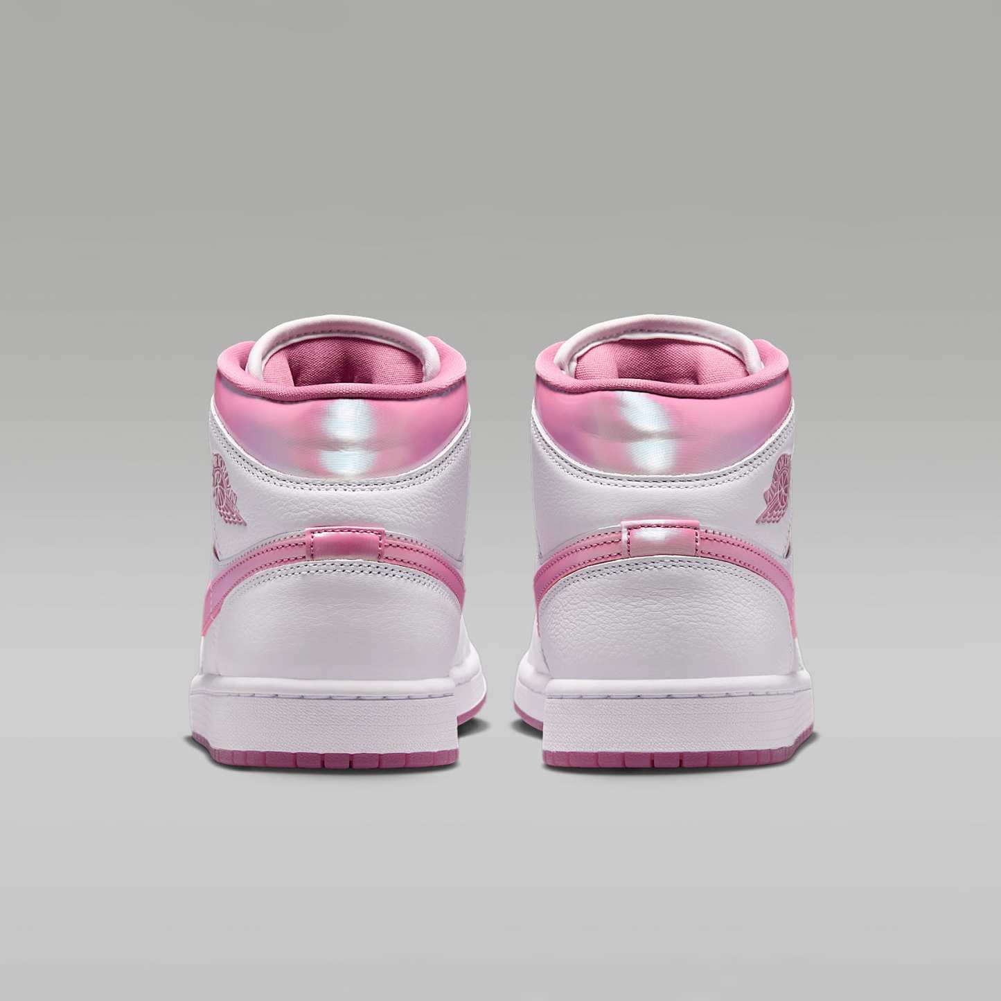 Air Jordan 1 Mid SE Schuh (Damen) – Weiß/Desert Berry