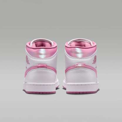 Air Jordan 1 Mid SE Schuh (Damen) – Weiß/Desert Berry