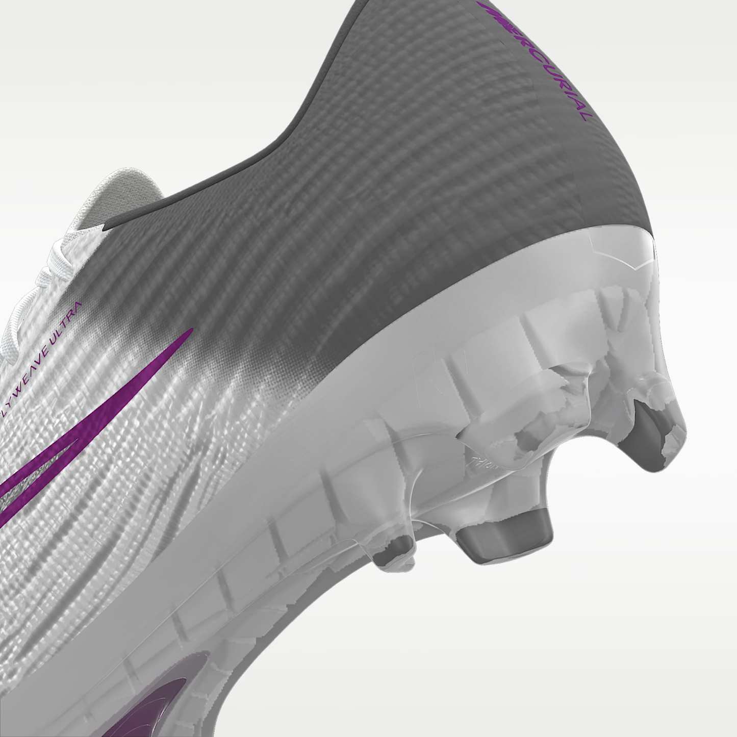 Nike Mercurial Superfly 11 Elite By You personalisierbarer Low-Top-Fußballschuh für normalen Rasen – Weiß/Weiß [7877710227]