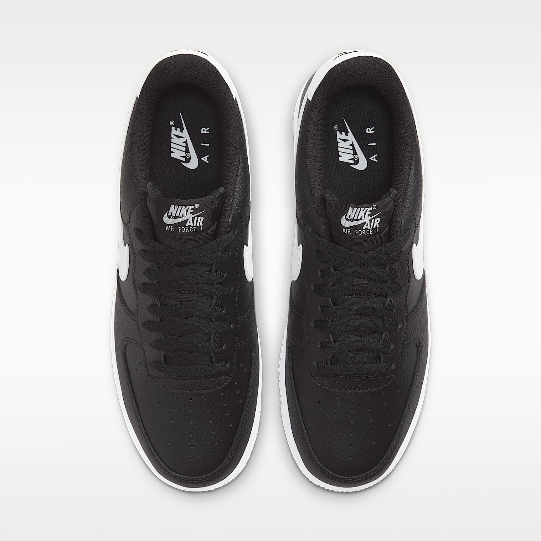 Nike Air Force 1 '07 Herrenschuh – Schwarz/Weiß