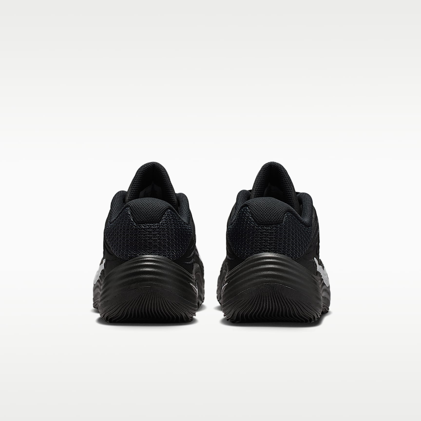 Nike Precision 8 Low Basketballschuh (Herren) – Schwarz/Weiß/Weiß