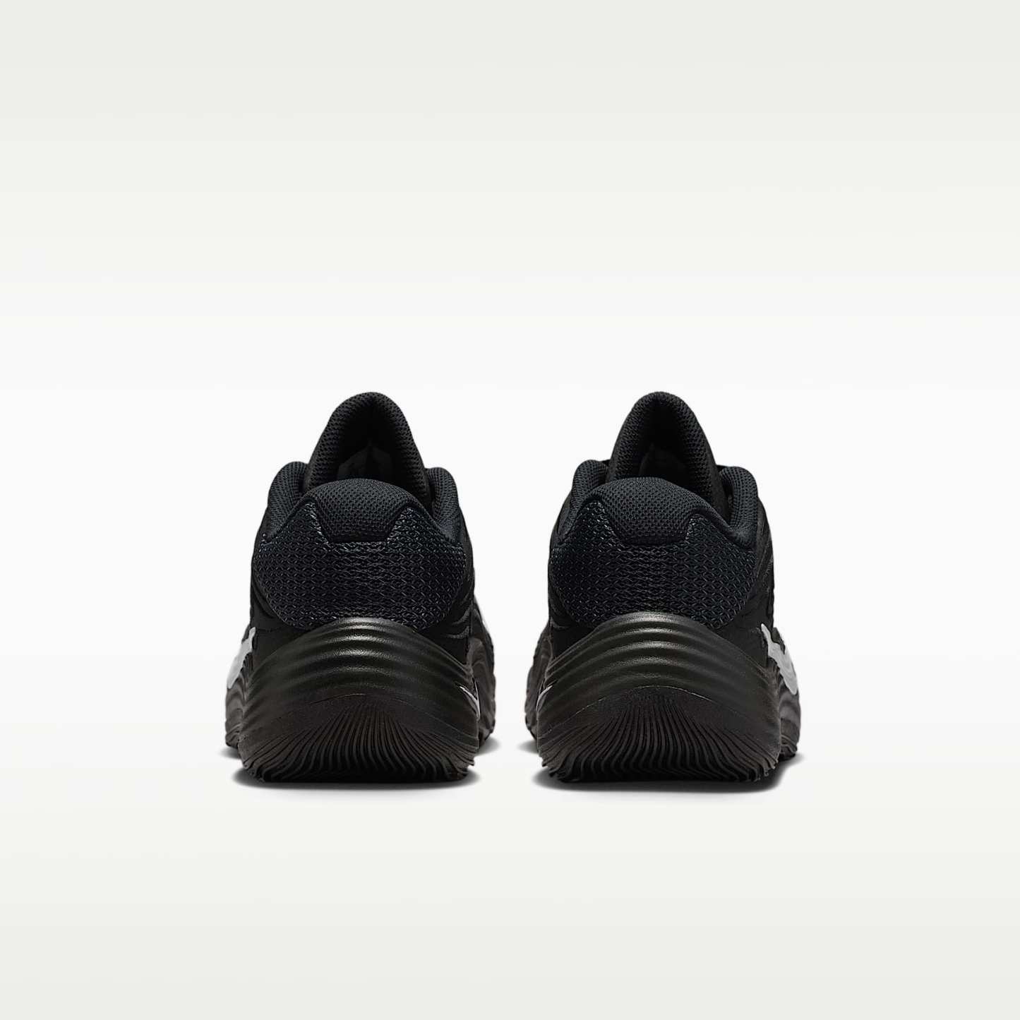 Nike Precision 8 Low Basketballschuh (Herren) – Schwarz/Weiß/Weiß