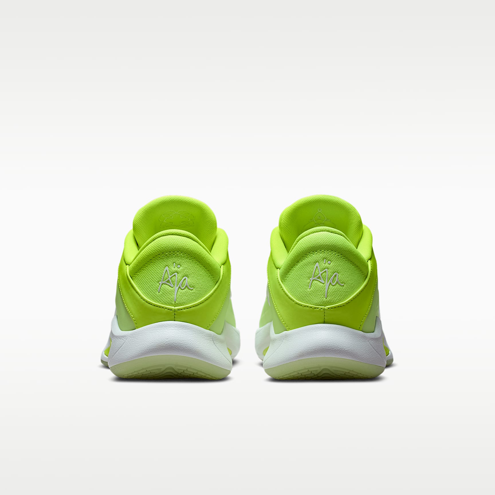 A'One "Lem and Lime" A'ja Wilson Basketballschuh – Volt/Barely Volt/Weiß