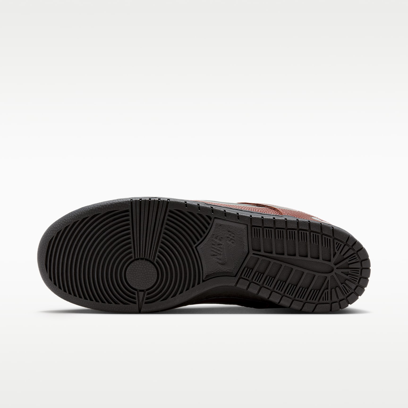 Nike SB Dunk Low Pro Skateboardschuh – Dark Pony/Silber/Weiß/Schwarz