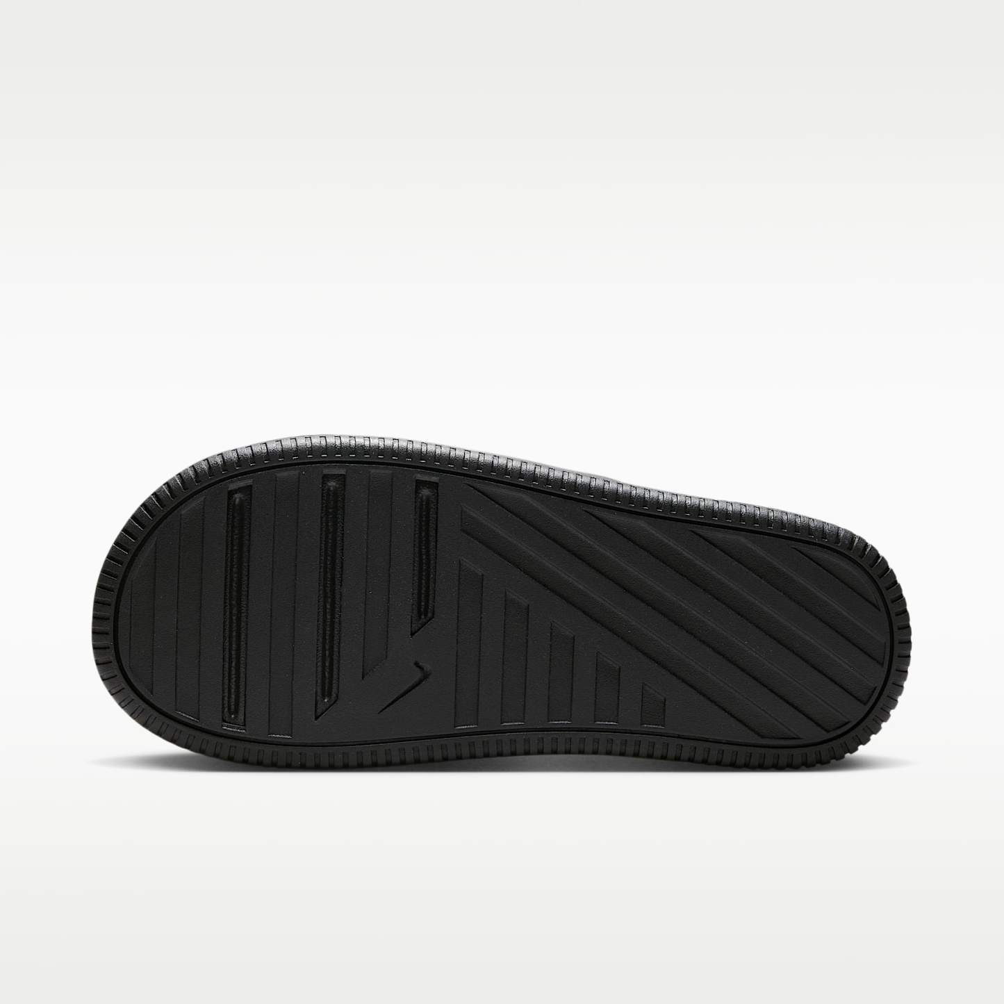 Nike Calm Elevation Slides (Damen) – Schwarz/Schwarz