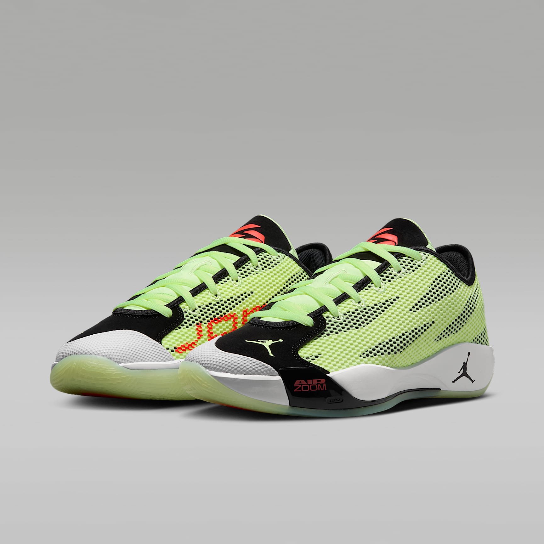 Luka 77 Basketballschuh – Barely Volt/Schwarz/Weiß/Infrared 23