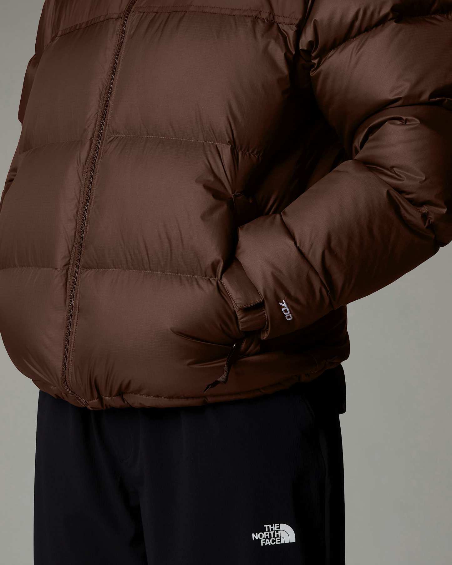 1996 Retro Nuptse Jacke für Damen – Smokey Brown
