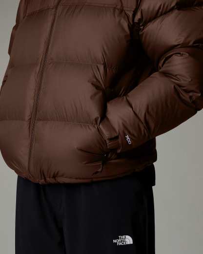 1996 Retro Nuptse Jacke für Damen – Smokey Brown