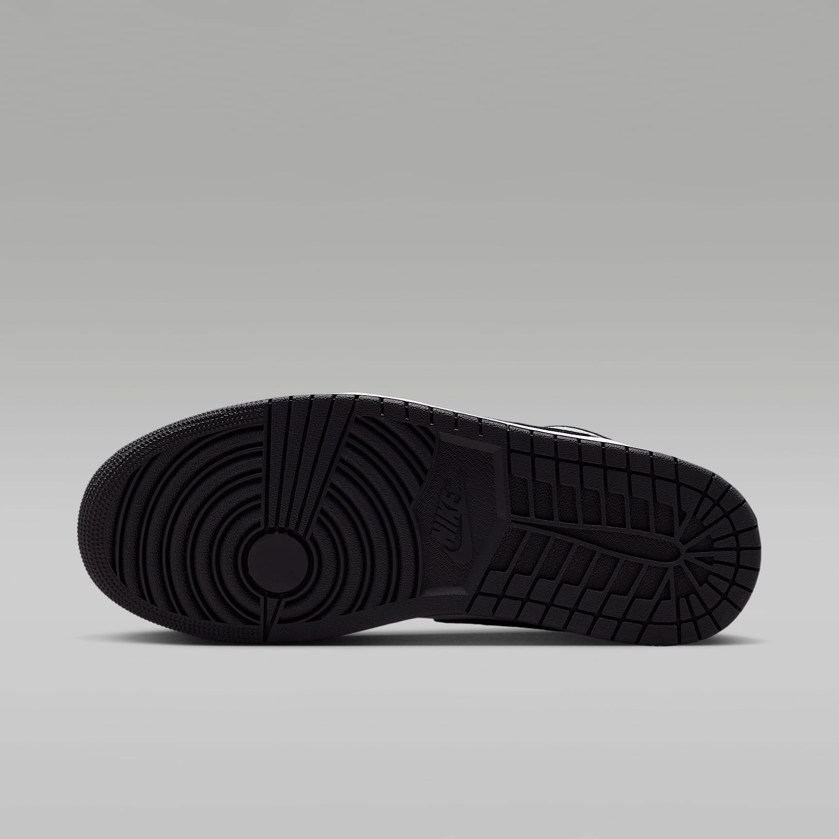 Air Jordan 1 Low Herrenschuh – Schwarz/Light Smoke Grey/Weiß