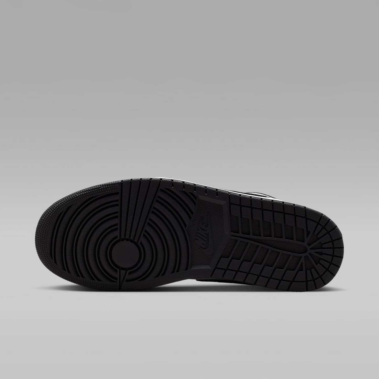 Air Jordan 1 Low Herrenschuh – Schwarz/Light Smoke Grey/Weiß