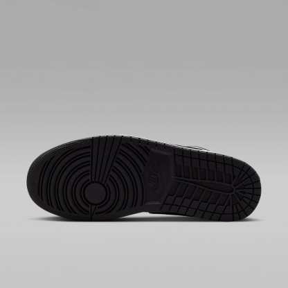 Air Jordan 1 Low Herrenschuh – Schwarz/Light Smoke Grey/Weiß