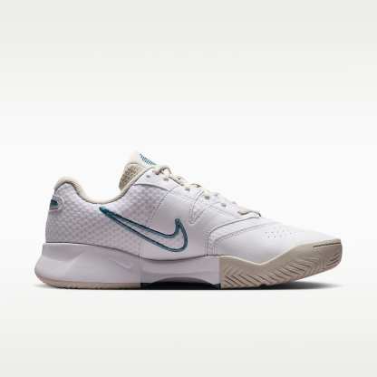NikeCourt Lite 4 Herren-Tennisschuh – Weiß/Light Bone/New Slate/Smokey Blue