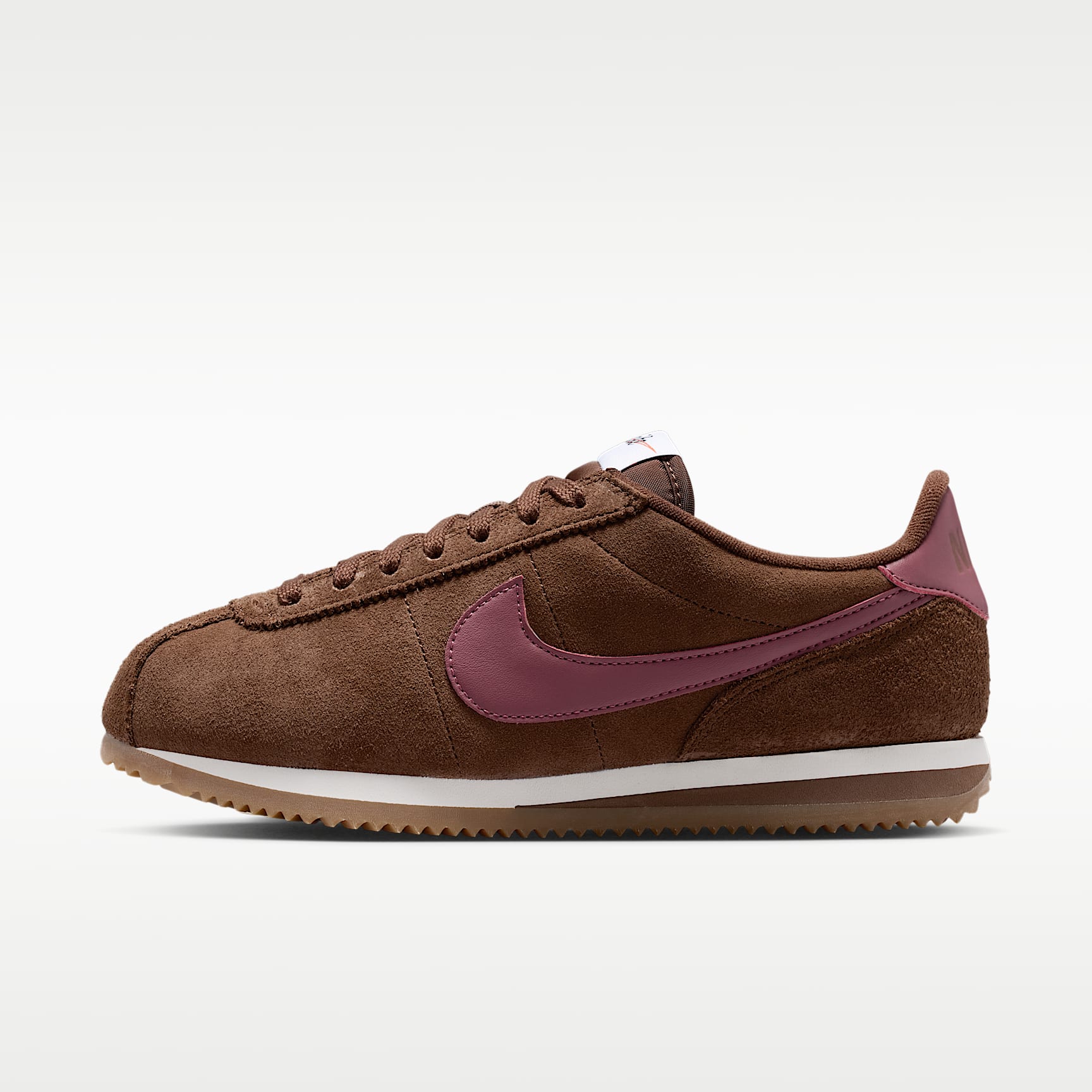 Nike Cortez Schuh (Damen) – Cacao Wow/Sail/Gum Light Brown/Pink Smoke