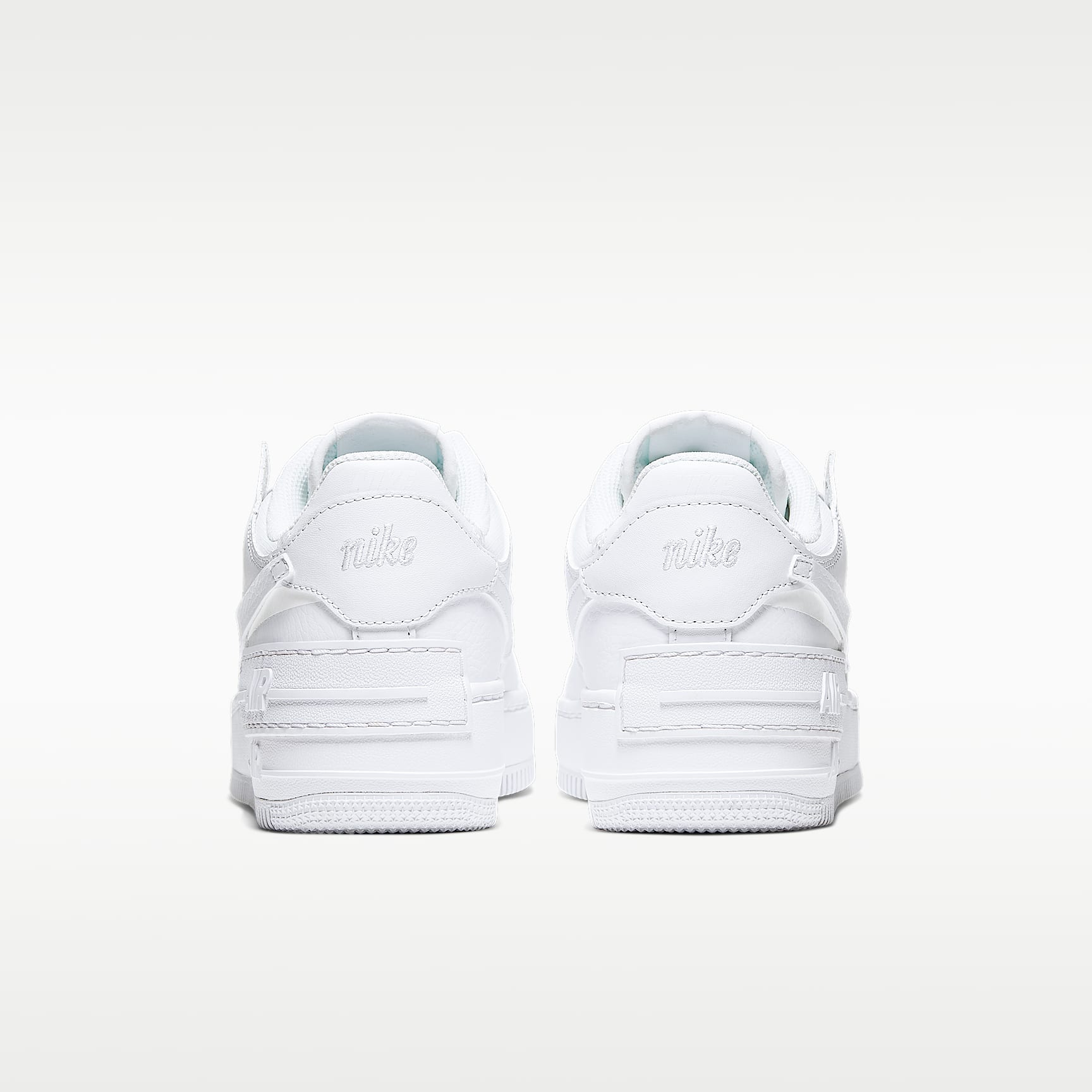 Nike Air Force 1 Shadow Damenschuhe – Weiß/Weiß/Weiß