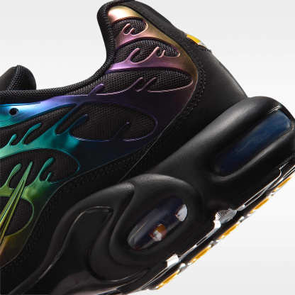 Nike Air Max Plus Premium Schuh (Herren) – Schwarz/Multi-Color/Anthracite/Schwarz