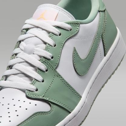 Air Jordan 1 Low G Golfschuh – Steam/Weiß/Tangerine Tint/Steam