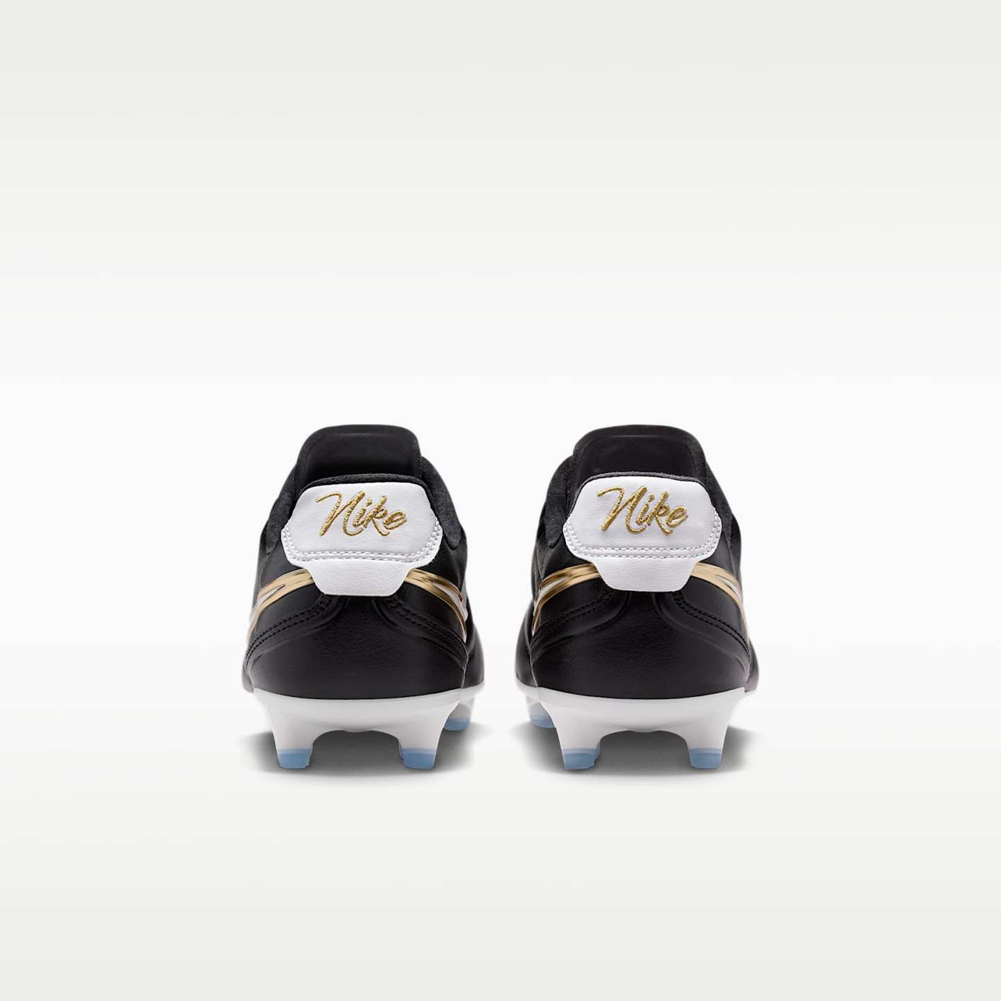 Nike Tiempo Ligera Pro Low-Top-Fußballschuh für normalen Rasen – Schwarz/Weiß