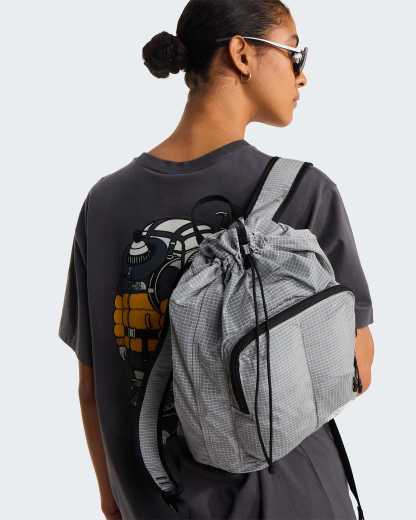 Unisex Gear Up Get Out Grafik T-Shirt – Anthracite Grey