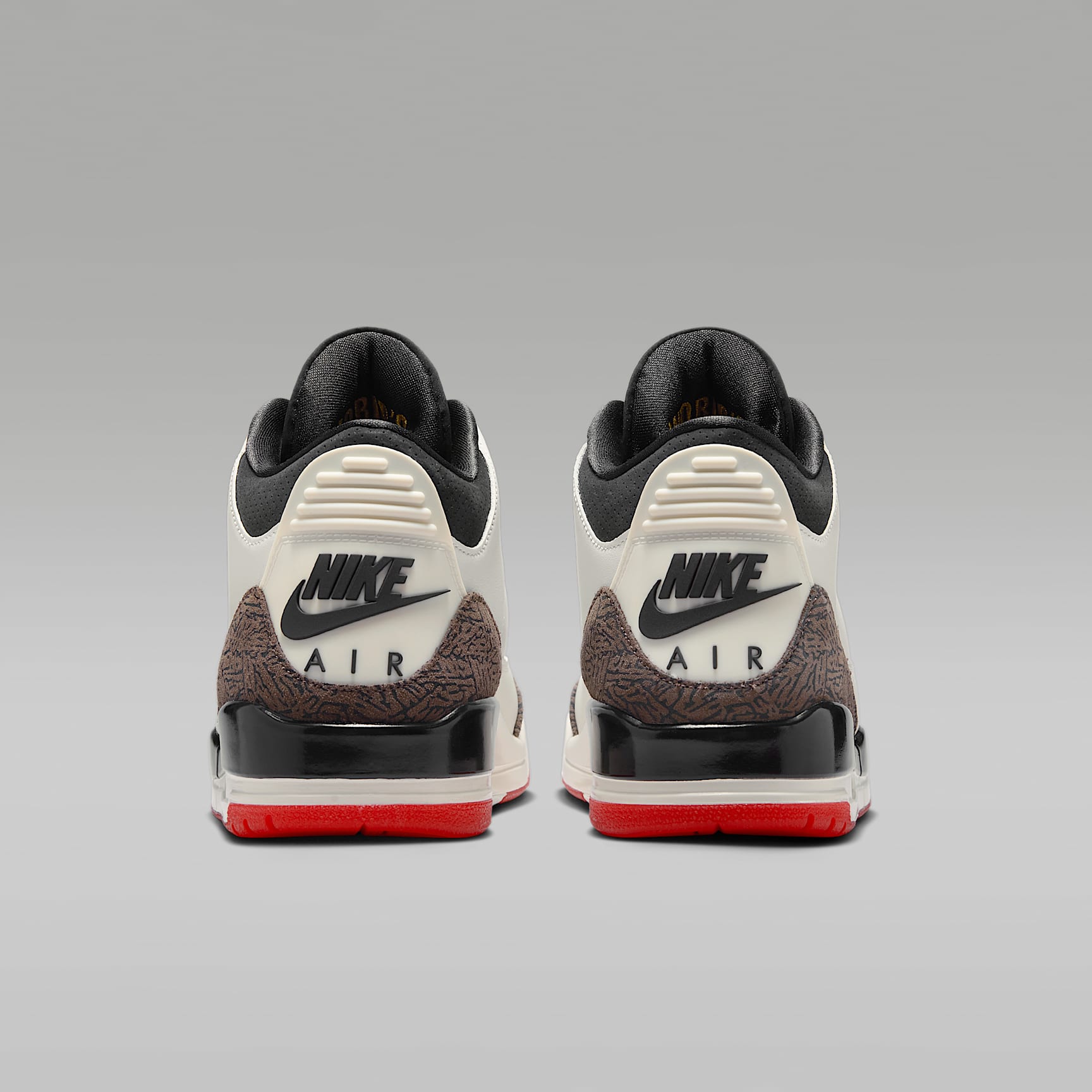 Air Jordan 3 "World's Best" Schuh (Herren) – Sail/University Red/Pale Ivory/Schwarz