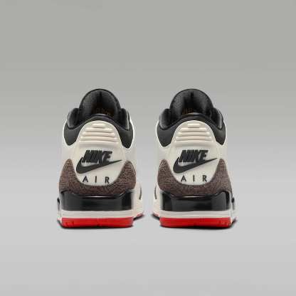 Air Jordan 3 "World's Best" Schuh (Herren) – Sail/University Red/Pale Ivory/Schwarz
