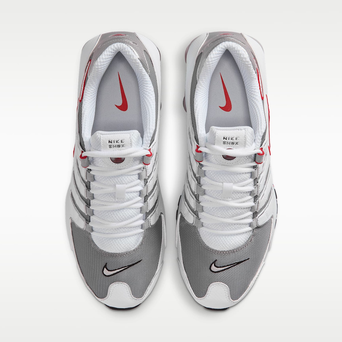 Nike Shox NZ Herrenschuh – Weiß/Sport Red/Cool Grey/Metallic Silver