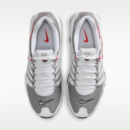 Nike Shox NZ Herrenschuh – Weiß/Sport Red/Cool Grey/Metallic Silver