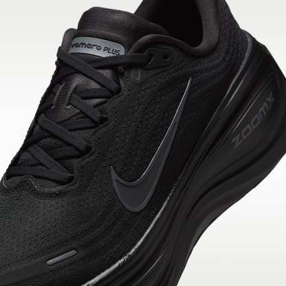 Nike Vomero Plus Straßenlaufschuh (Herren) – Schwarz/Metallic Dark Grey/Cool Grey/Dark Smoke Grey