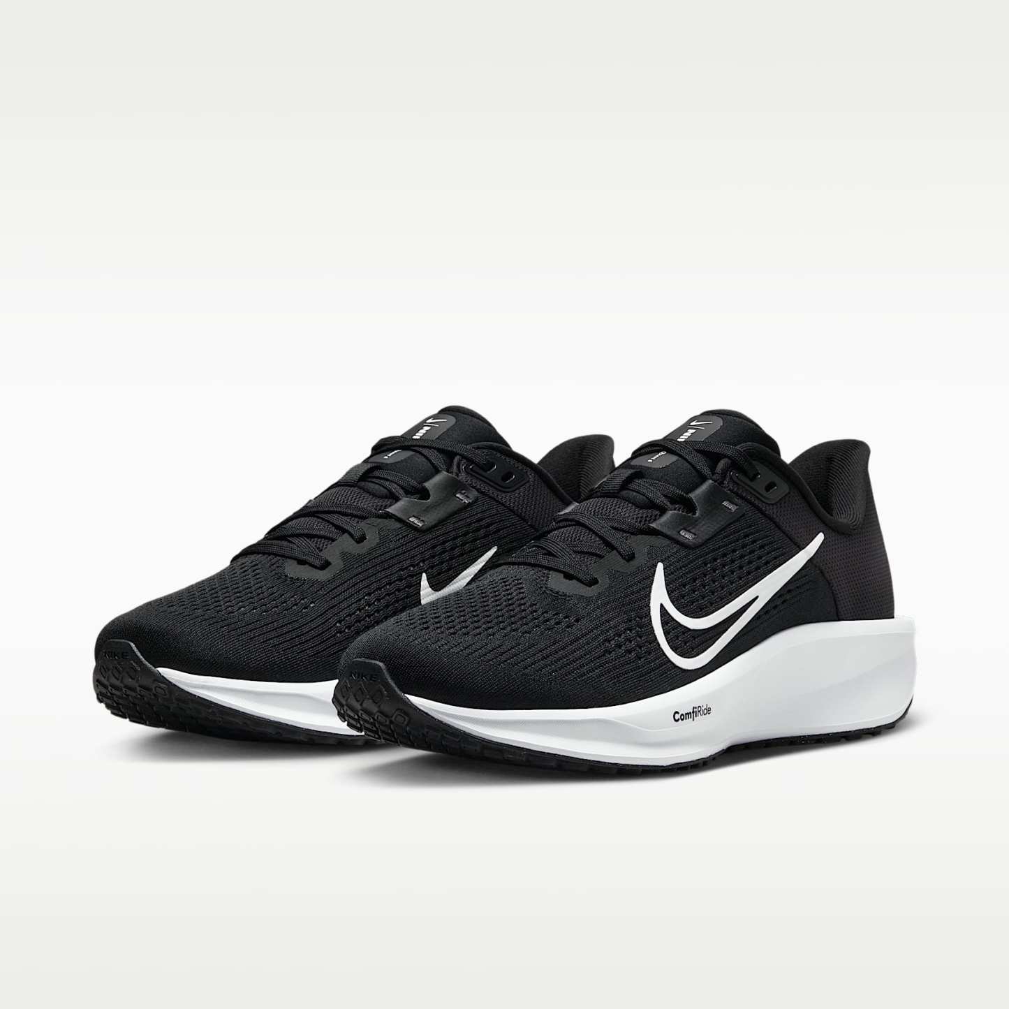 Nike Quest 6 Straßenlaufschuh (Damen) – Schwarz/Iron Grey/Weiß