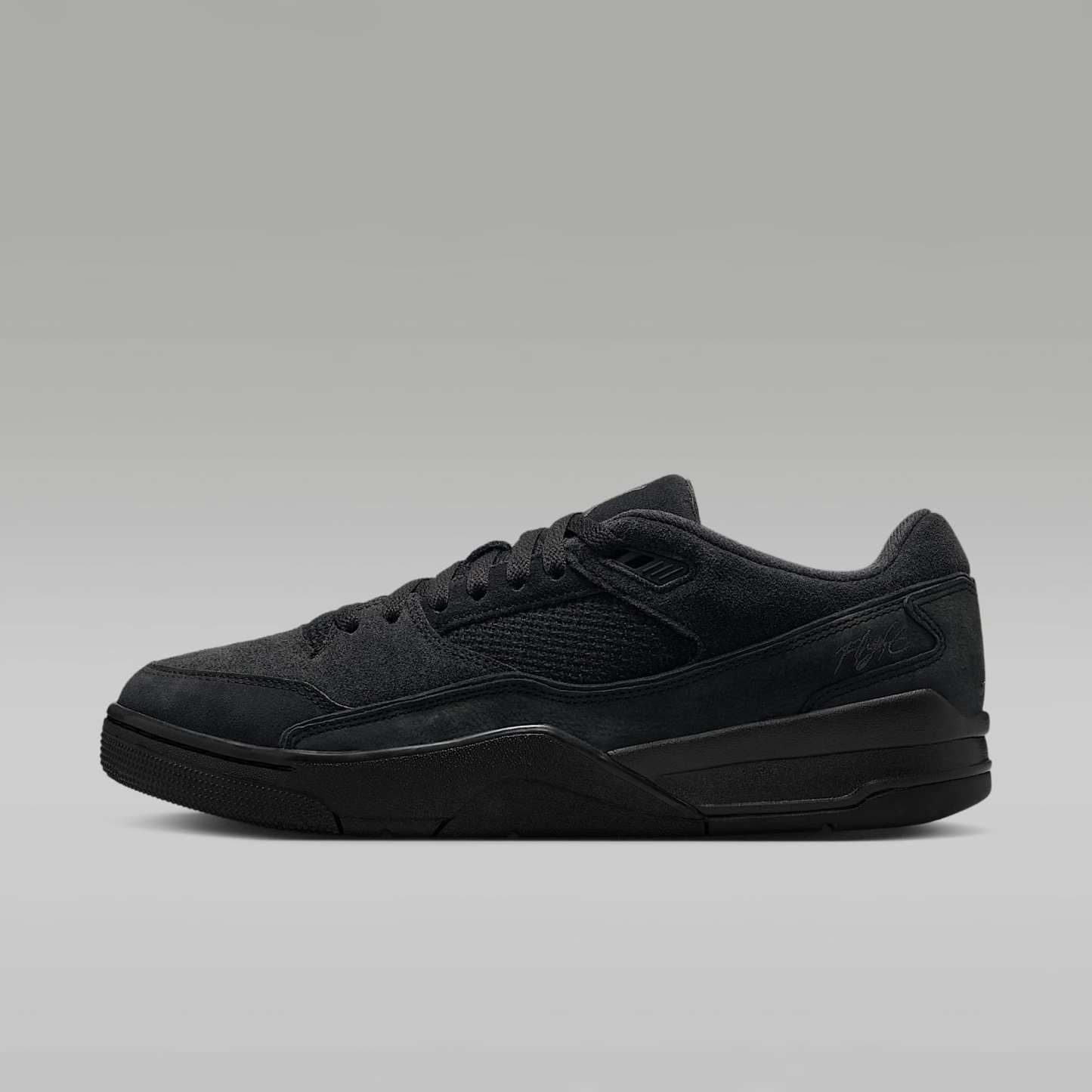 Jordan Flight Court Schuh (Herren) – Schwarz/Anthracite