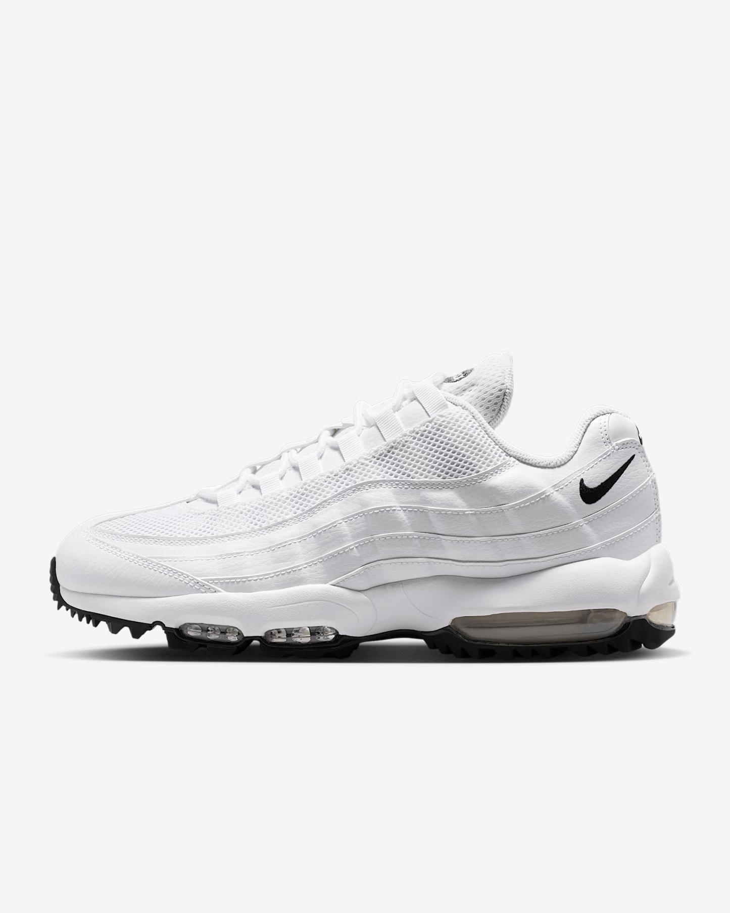 Nike Air Max '95 G Golfschuhe – Weiß/Weiß/Light Graphite/Schwarz