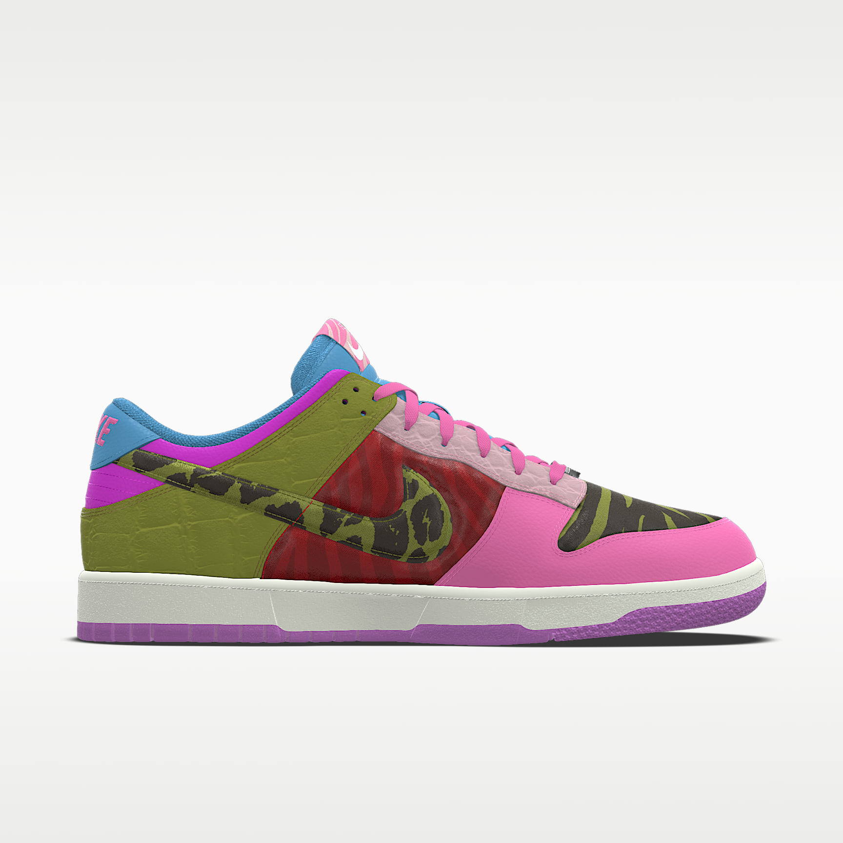 Nike Dunk Low Unlocked By You personalisierbarer Schuh – Multi-Color/Multi-Color/Multi-Color