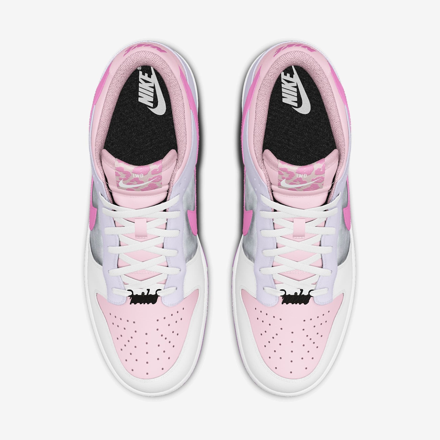 Nike Dunk Low Unlocked By You personalisierbarer Damenschuh – Multi-Color/Multi-Color/Multi-Color