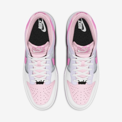 Nike Dunk Low Unlocked By You personalisierbarer Damenschuh – Multi-Color/Multi-Color/Multi-Color