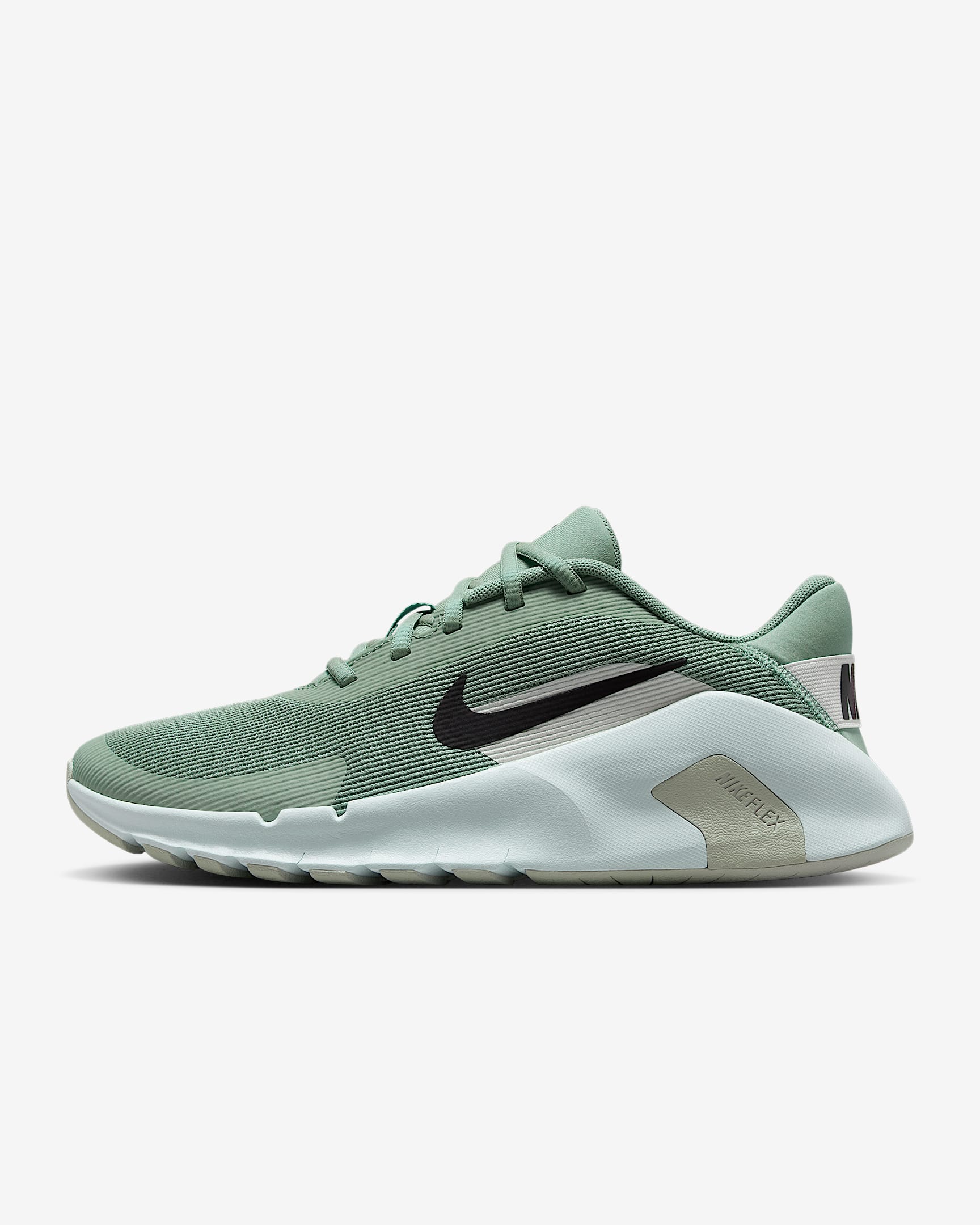 Nike Flex Train Workout-Schuh (Damen) – Steam/Light Silver/Barely Green/Schwarz