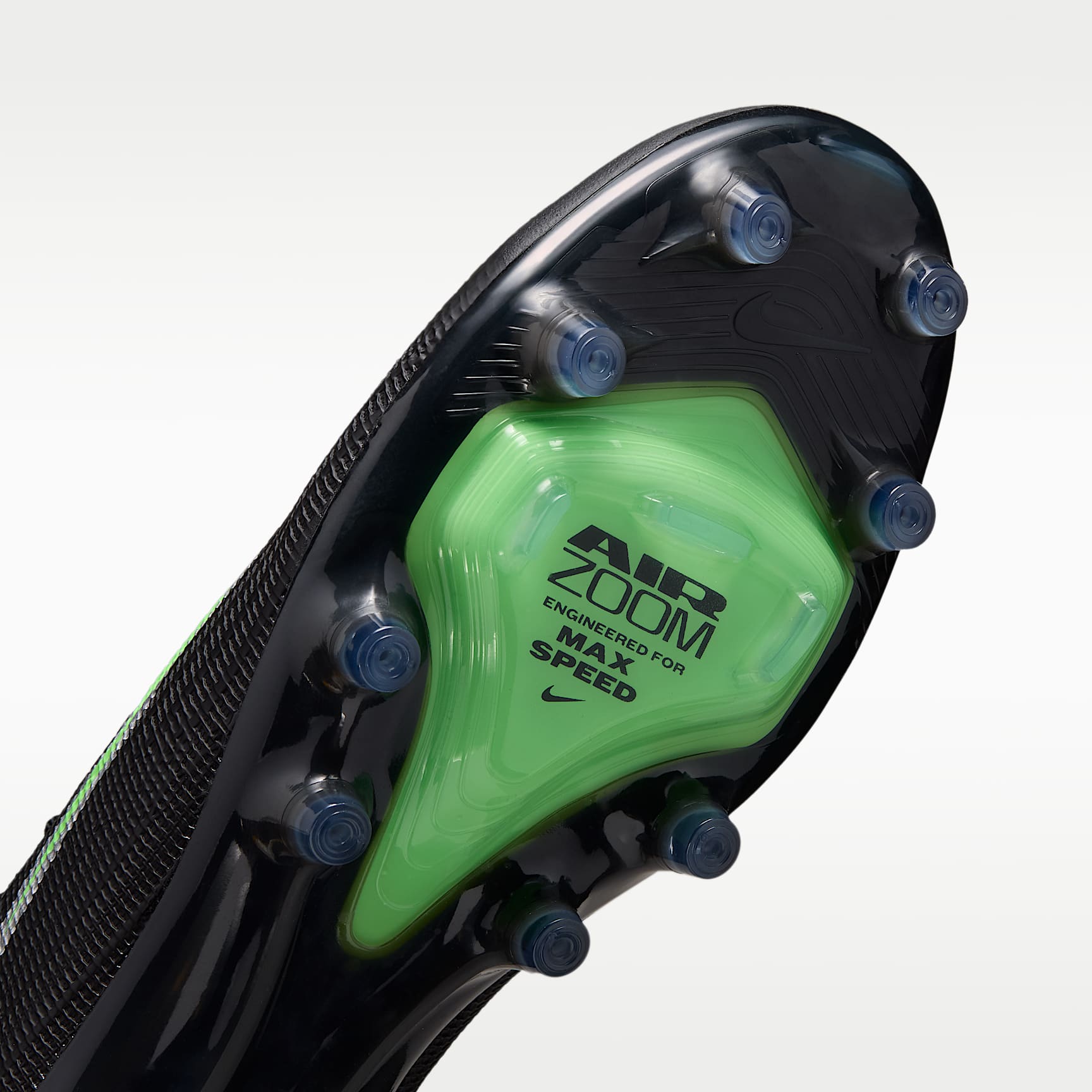 Nike Mercurial Superfly 11 Elite Low-Top-Fußballschuh für Kunstrasen – Schwarz/Schwarz/Illusion Green