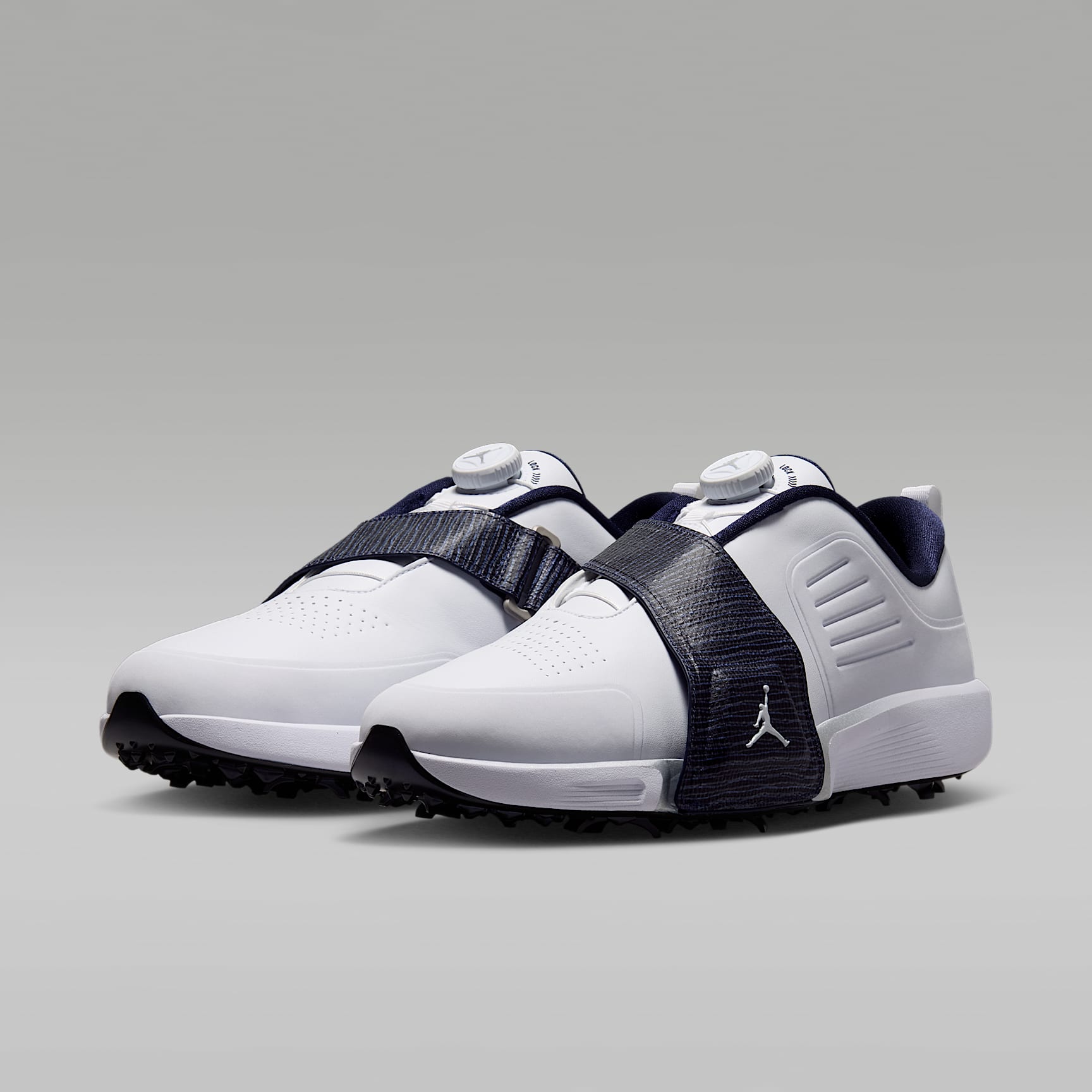 Jordan Air Rev Golfschuh – Weiß/Midnight Navy/Light Smoke Grey/Weiß