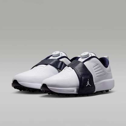 Jordan Air Rev Golfschuh – Weiß/Midnight Navy/Light Smoke Grey/Weiß