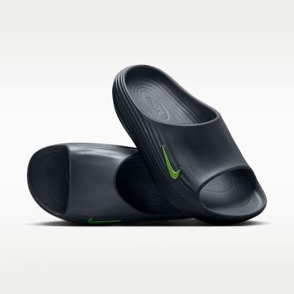 Nike ReactX Rejuven8 Slides (Herren) – Cool Grey/Schwarz/Volt