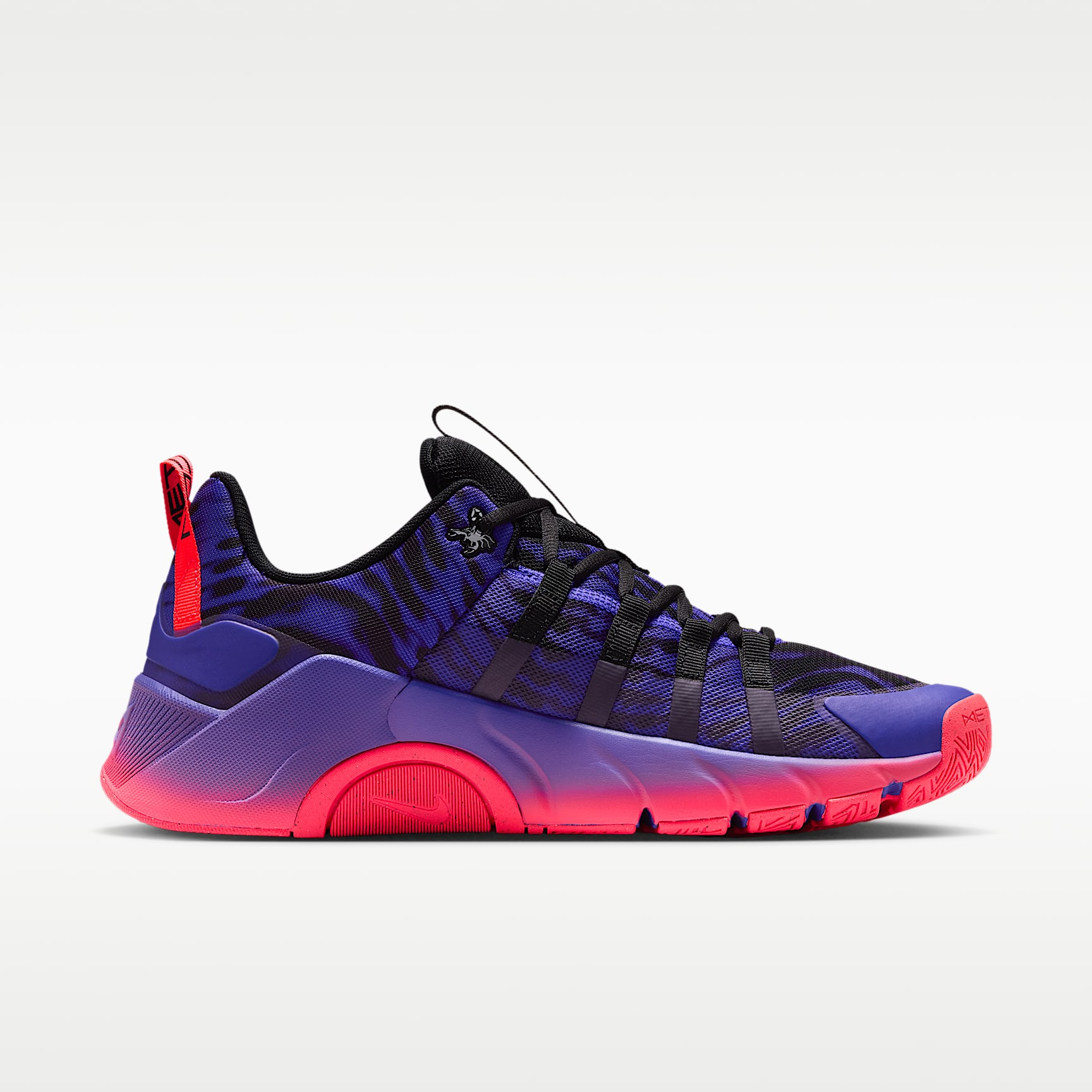 Nike Free Metcon 7 AMP Trainingsschuh für Herren – Schwarz/Hyper Punch/Indigo Burst/Metallic Platinum