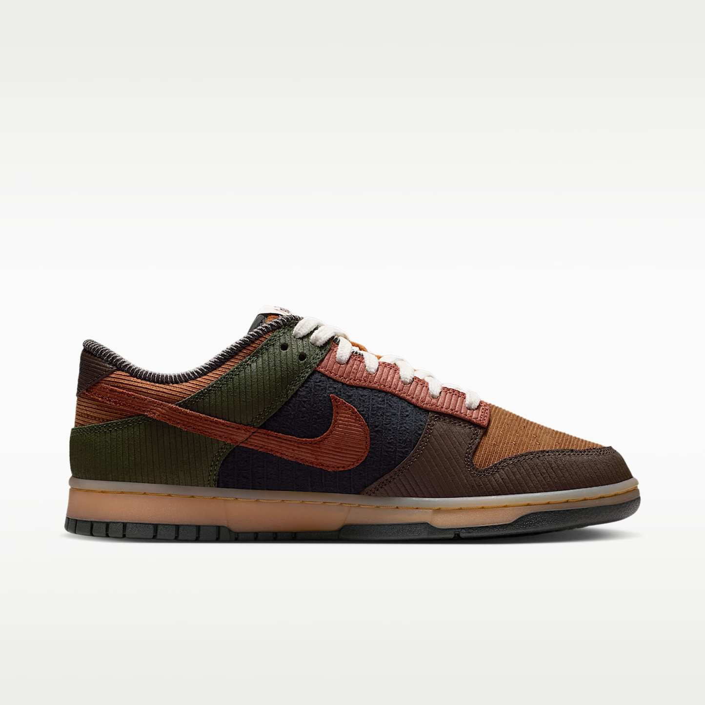Nike Dunk Low Retro Premium Schuh (Herren) – Light British Tan/Cargo Khaki/Baroque Brown/Cinnamon