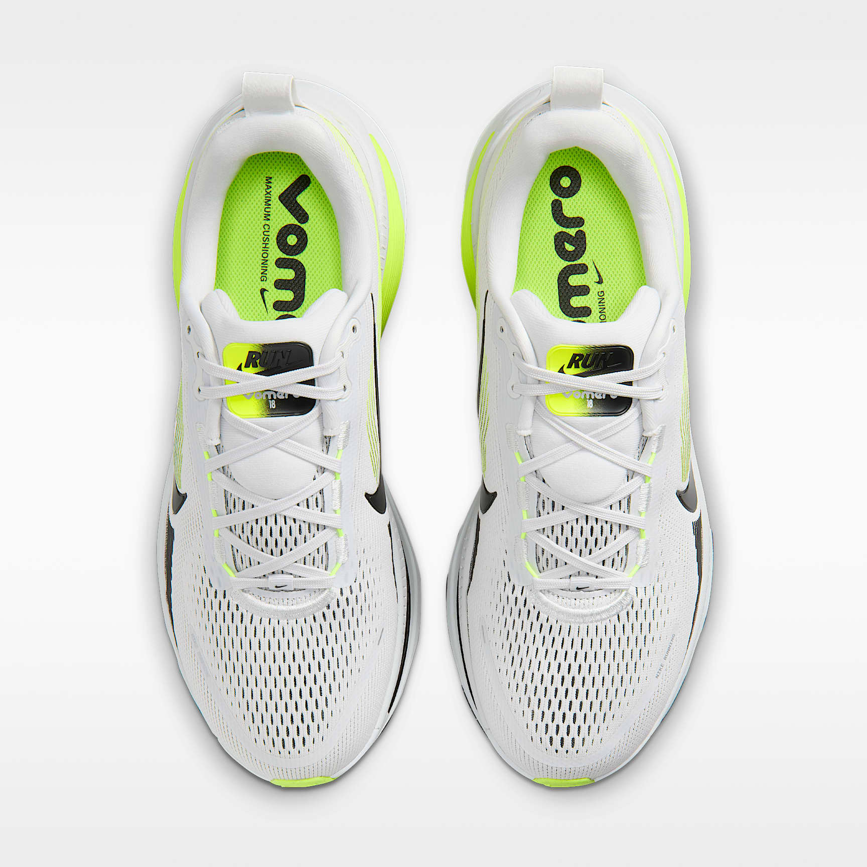 Nike Vomero 18 Straßenlaufschuh (Herren) – Photon Dust/Volt/Schwarz