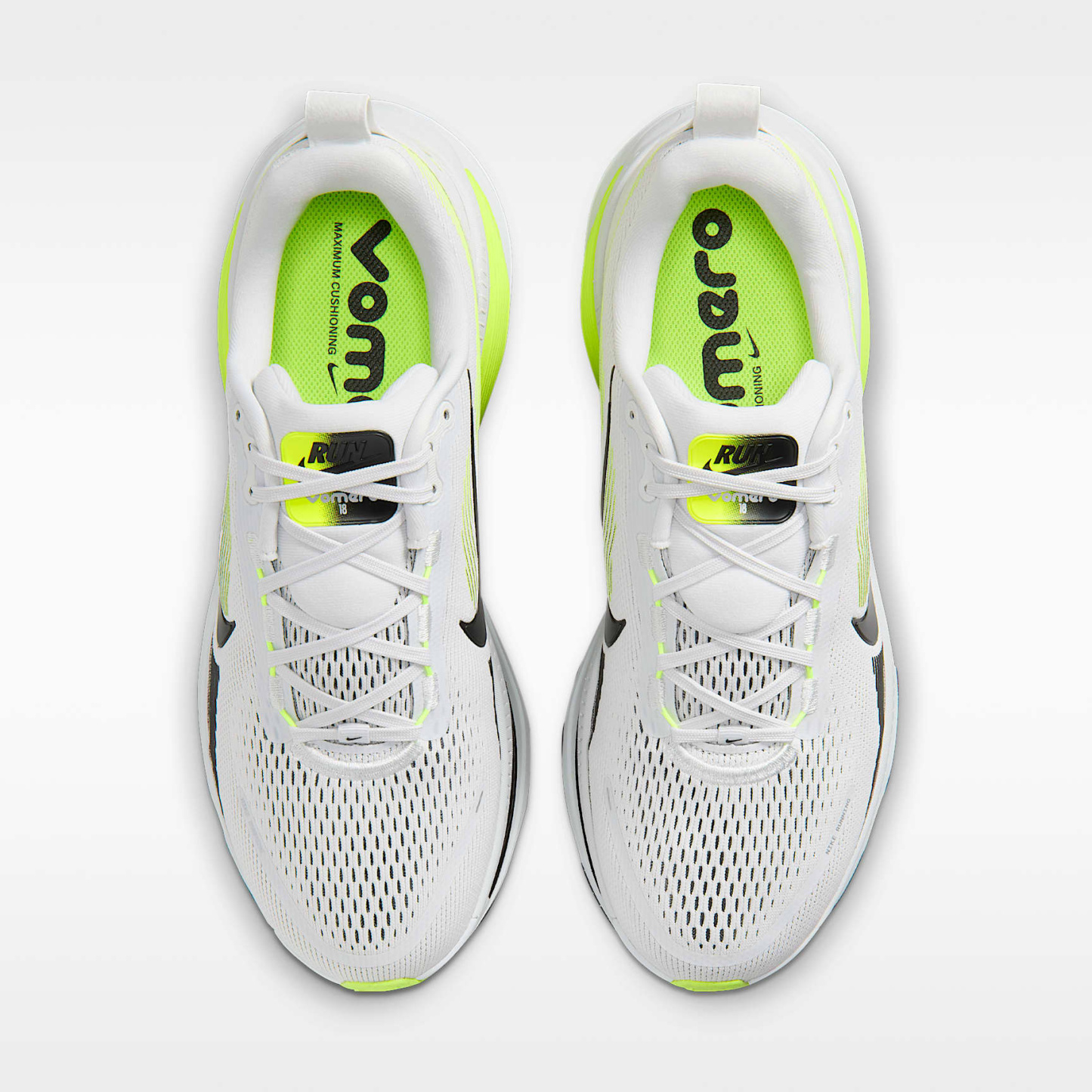 Nike Vomero 18 Straßenlaufschuh (Herren) – Photon Dust/Volt/Schwarz