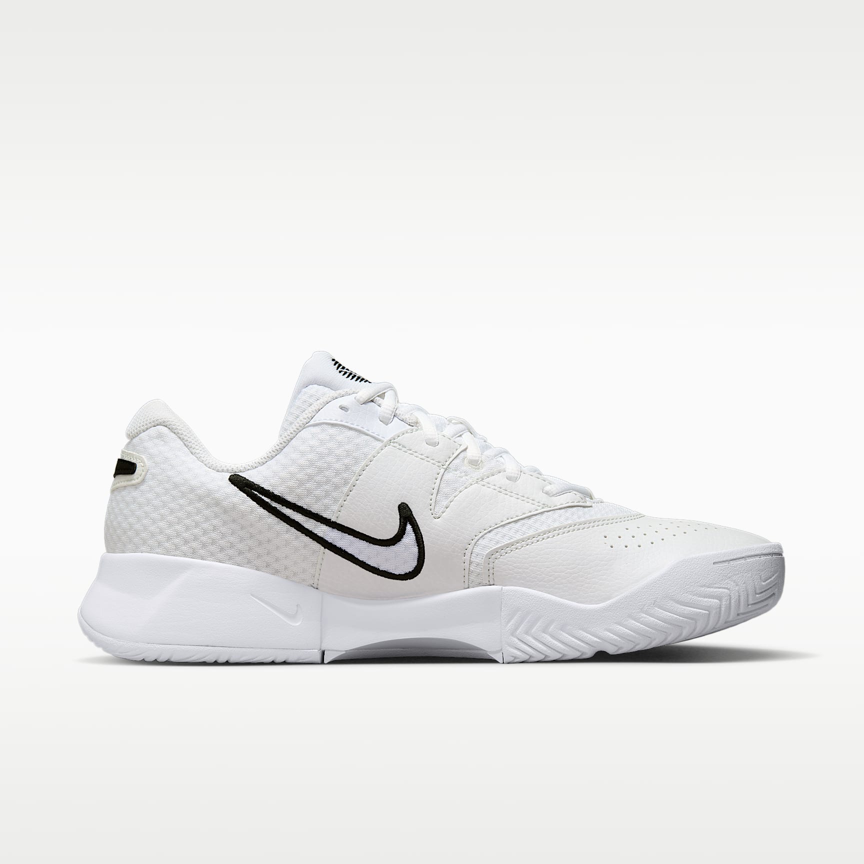 NikeCourt Lite 4 Herren-Tennisschuh – Weiß/Summit White/Schwarz
