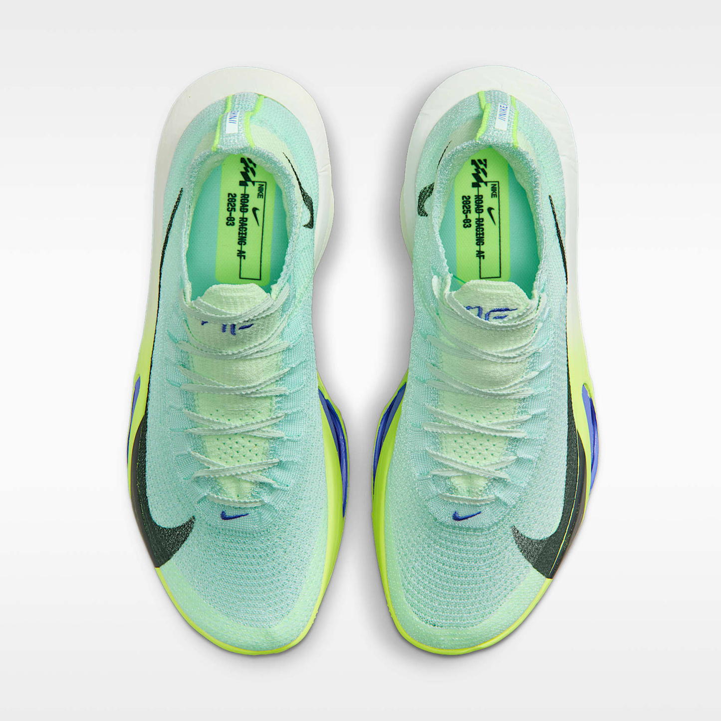 Nike Alphafly 3 Herren-Straßenlaufschuh für Wettkämpfe – Barely Green/Volt Tint/Volt Ice/Black Spruce