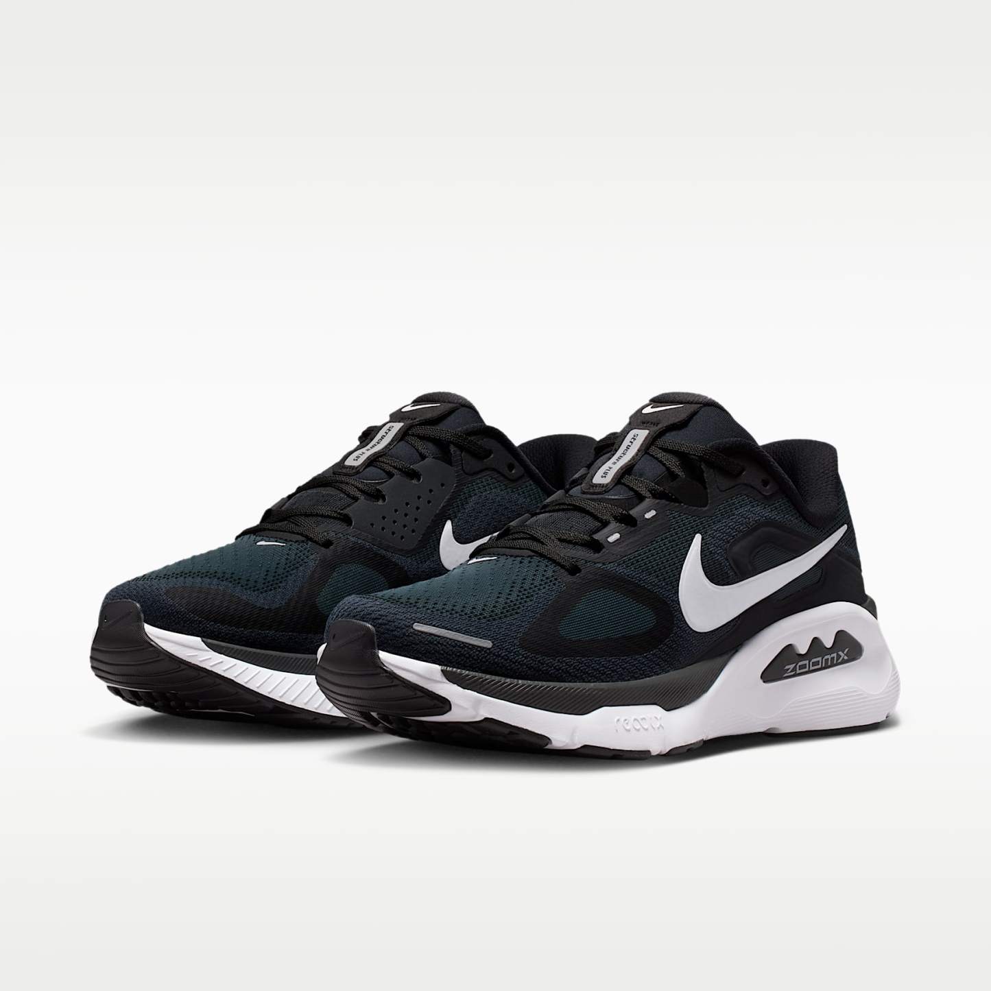 Nike Structure Plus Straßenlaufschuh (Damen) – Schwarz/Anthracite/Weiß