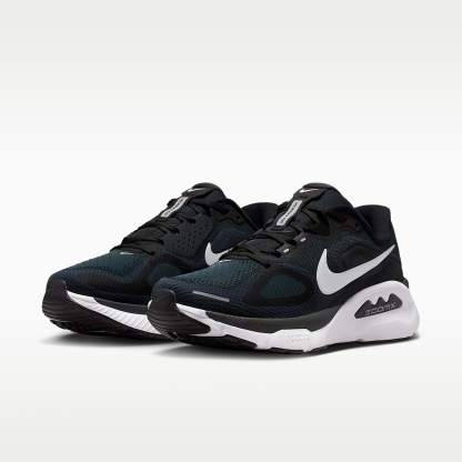 Nike Structure Plus Straßenlaufschuh (Damen) – Schwarz/Anthracite/Weiß