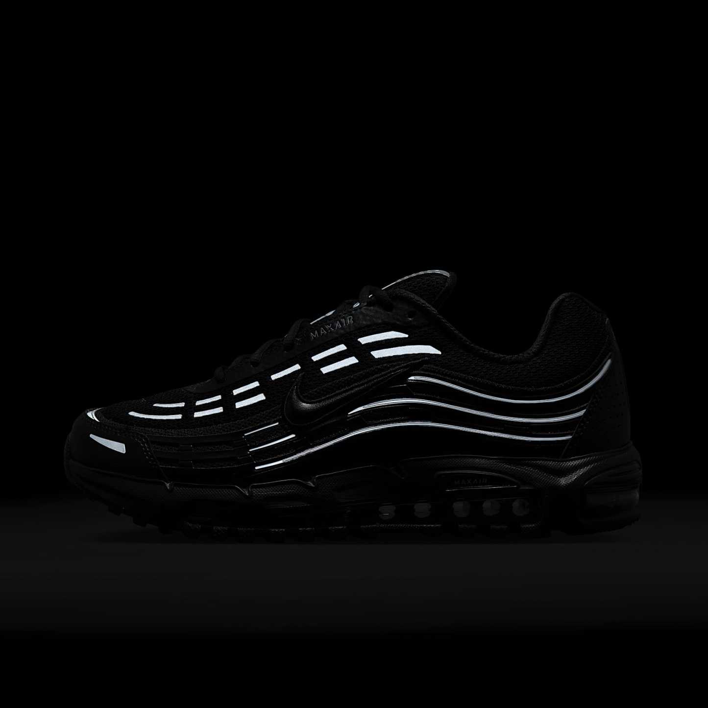 Nike Air Max TL 2.5 Schuh (Herren) – Schwarz/Schwarz/Metallic Silver/Schwarz