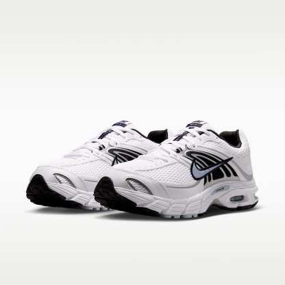 Nike Air Max Moto 2K Schuh (Herren) – Weiß/Light Armory Blue/Metallic Silver/Schwarz